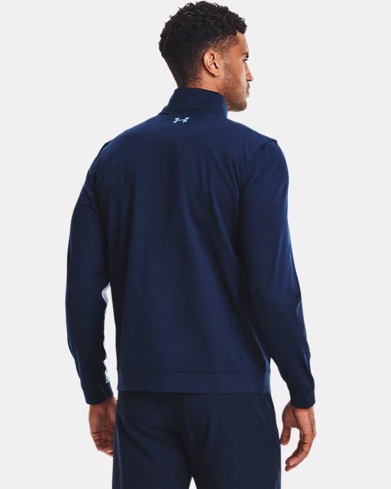 Men's UA Storm Midlayer Full-Zip, Blue, pdpMainDesktop image number 1